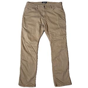 DU/ER Men’s N2X Relaxed Taper Performance Pants Tan Brown 38x30 Stretch (read)‎
